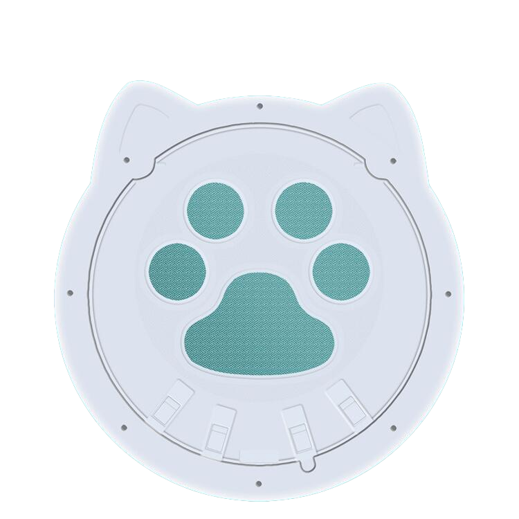 New ABS cat door, cat gate, dog door, adjustable entrance/exit direction pet door. Cat and dog kennels, pet supplies.