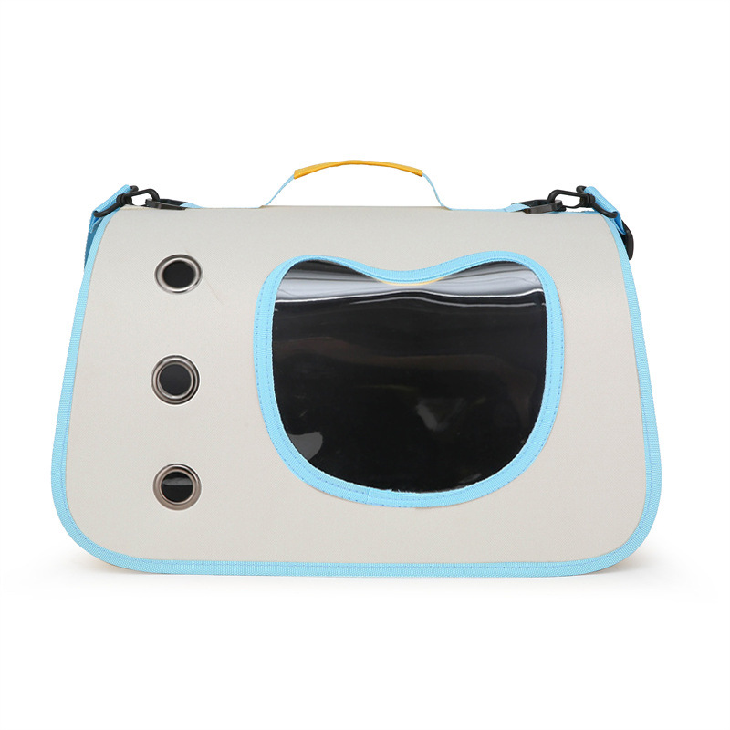 Portable cat carrier, large capacity travel bag, space capsule backpack, dog and cat cage, cat box, stress-resistant pet carrier