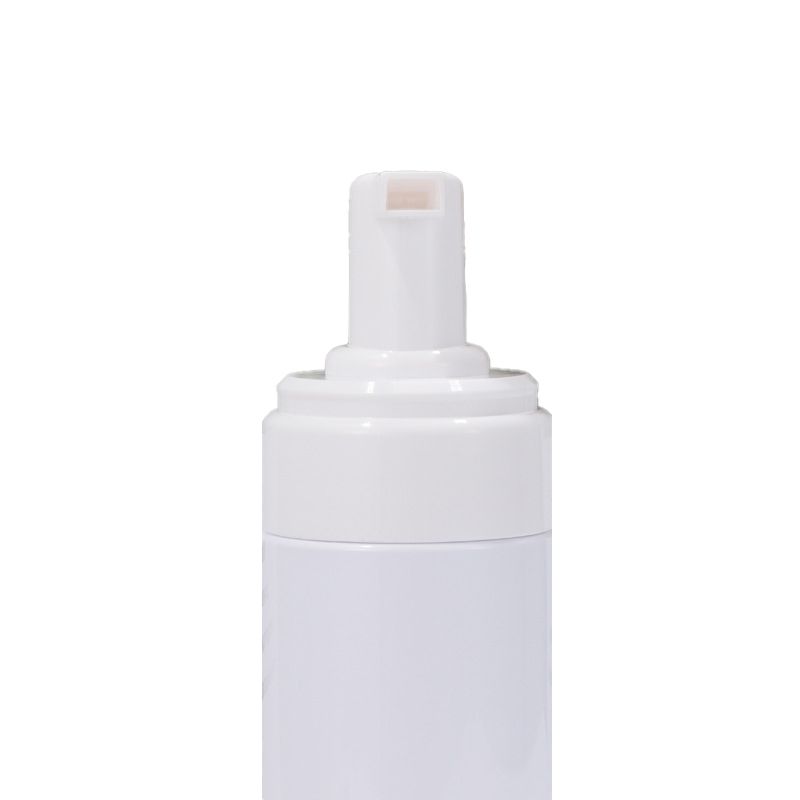 White foaming bottle pet foot cleaning foam bottle 100/150ml facial cleanser