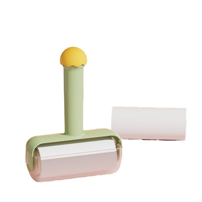 Dopamine Fur Trimmer, Peelable Replacement Roll Paper Drum, Cat Hair Removal Clothes, Hair Cleaning Scatter Brush