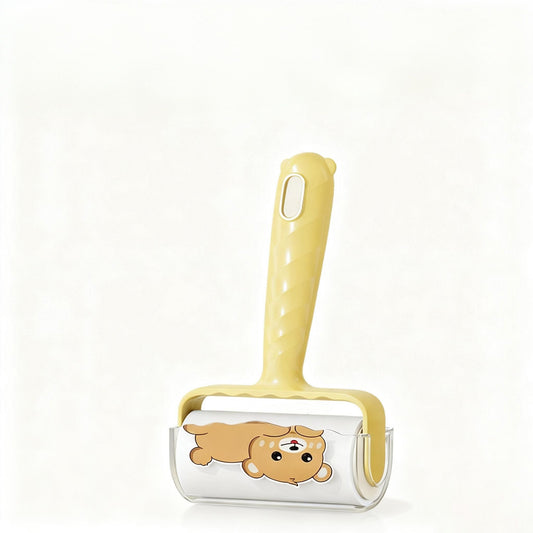 New cartoon lint roller with tearable paper, lint remover, dust remover, clothes lint remover, pet grooming roller.