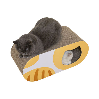 Cat scratching post and cat bed integrated, wear-resistant, no shedding, cat toy, cat tunnel, cat scratching post, nail grinding board, pet supplies