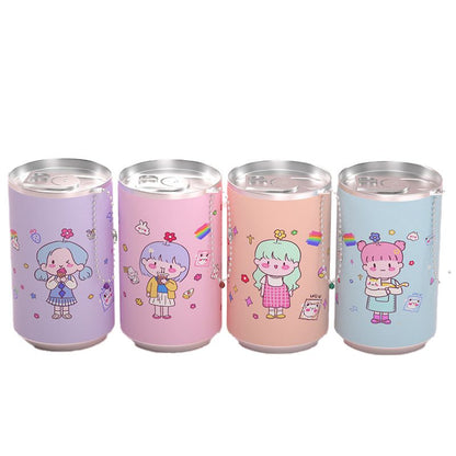 Coca-Cola Can Wet Wipes Portable Mini Easy-Open Bottle Wet Wipes for Students, Children, Pets, and Outings