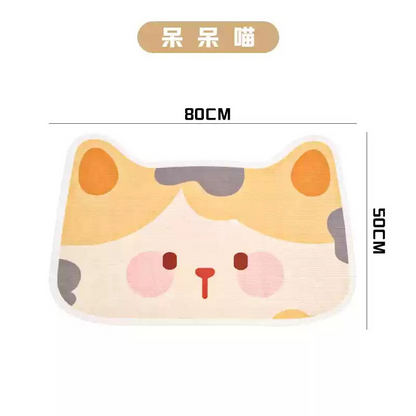 Thickened, scratch-resistant, wear-resistant, non-stick wall-mounted cat scratching mat to protect your cat from scratching on walls and sofas.