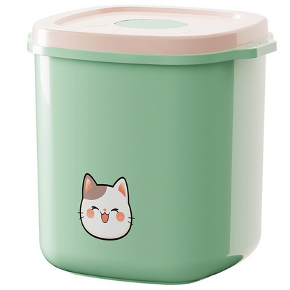 Negative pressure sealed cat food bucket, dog food bucket, moisture-proof pet bucket, food grain container, vacuum high-end rice storage box