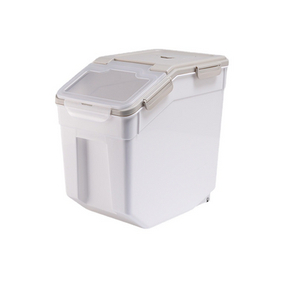 10kg/50kg airtight storage container for dog food and cat food, moisture-proof vacuum pet food box/storage bucket