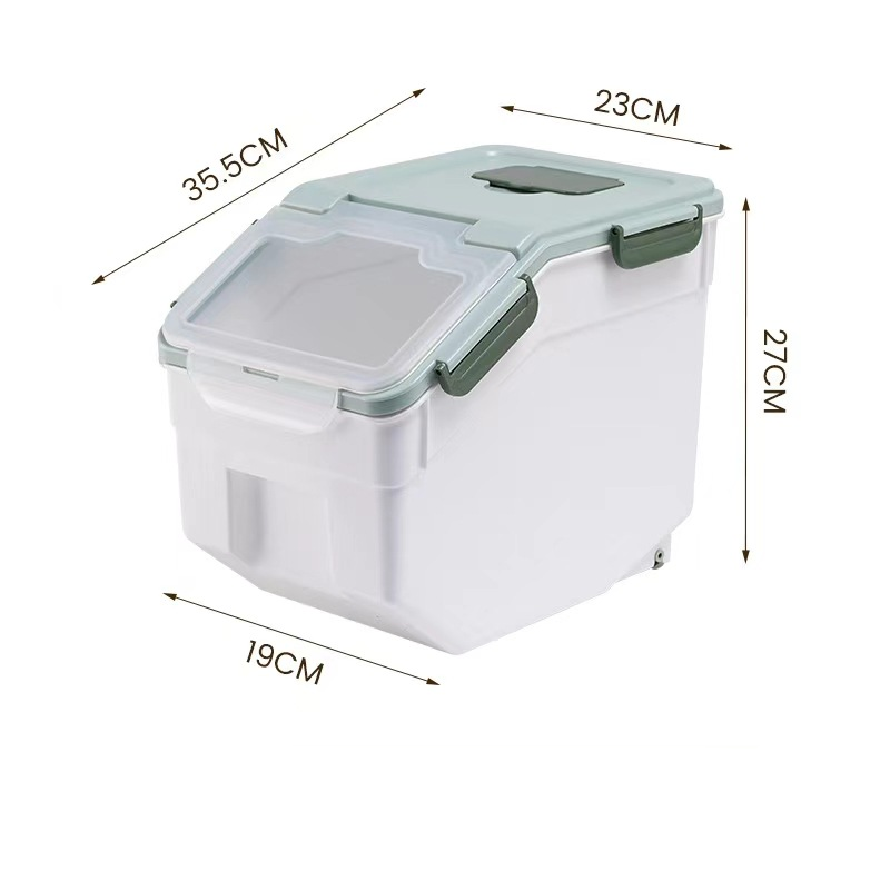10kg/50kg airtight storage container for dog food and cat food, moisture-proof vacuum pet food box/storage bucket