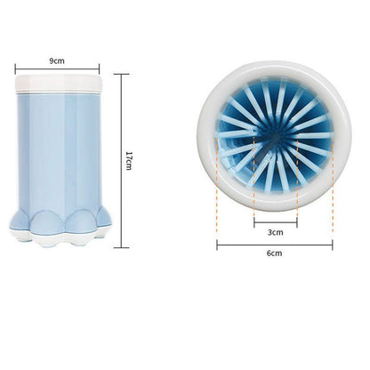 Pet Foot Bath Cup, Dog Paw Cleaning Cup, Pet Bath Brush, Cleaning Tools