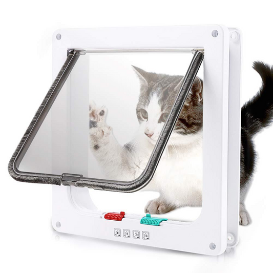 Pet doors, cat doors, dog doors, smart control cat doors, doors for cats to enter and exit freely, pet supplies.