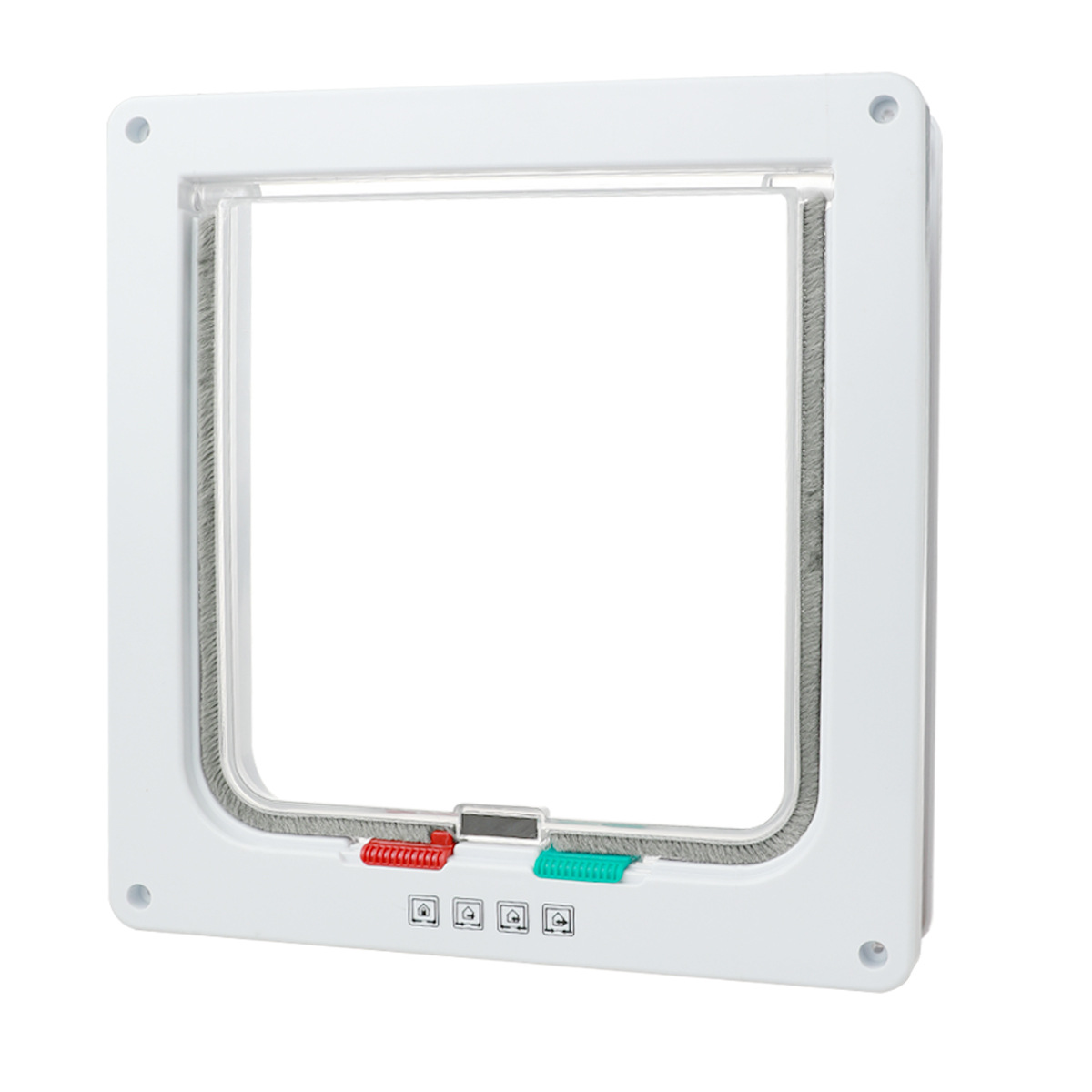 Pet doors, cat doors, dog doors, smart control cat doors, doors for cats to enter and exit freely, pet supplies.