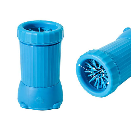 Pet Dog Foot Bath, No-Wipe Cleanser for Feet and Paws, Teddy Paw Cleaner, Foot and Paw Washing Machine, Automatic Cleaning Device