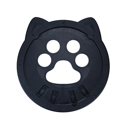 New ABS cat door, cat gate, dog door, adjustable entrance/exit direction pet door. Cat and dog kennels, pet supplies.