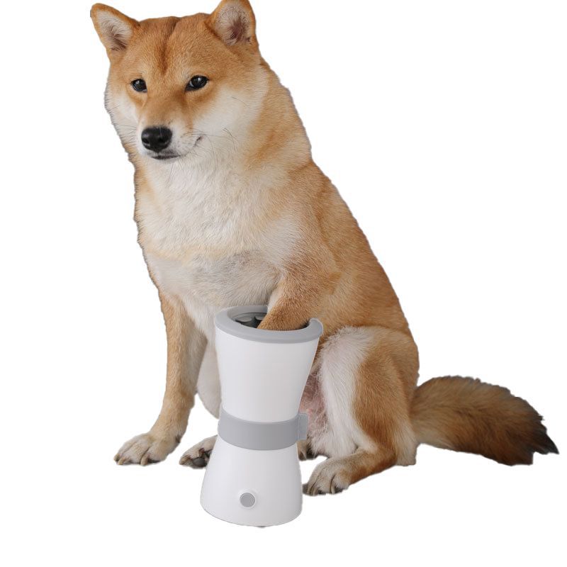 Dog Automatic Foot Washing Device Pet Cleaning Cup 360-Degree Cleansing Paw Pad Large Dog Small Dog Washing Claw Cup