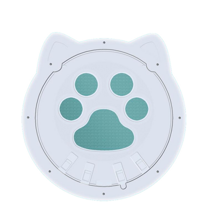 New ABS cat door, cat gate, dog door, adjustable entrance/exit direction pet door. Cat and dog kennels, pet supplies.