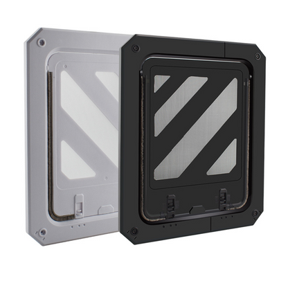 Sixth-generation screen door, pet door, screen door installation, screen on screen, dog door, cat door, hanging method