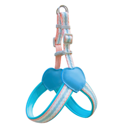 Dog leash vest style dog walking leash, adjustable dog rope for small, medium and large dogs, chest harness, Teddy pet supplies