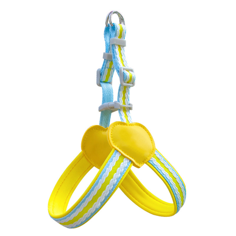 Dog leash vest style dog walking leash, adjustable dog rope for small, medium and large dogs, chest harness, Teddy pet supplies