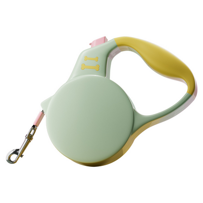 Automatic retractable dog leash for small and medium-sized dogs, cats, and poodles.