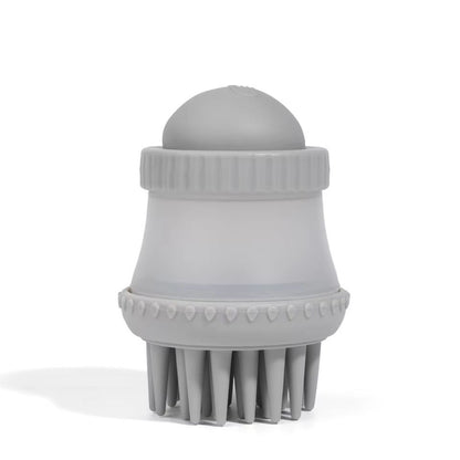 TPR Pet Bath Brush, Bathing Massage Brush, Bathing Comb, Dog Bath Liquid Storage, Dog Bathing Supplies