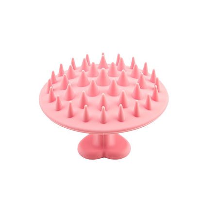 Cat and dog pet comb silicone massage brush bath pet combing hair washing brush for both wet and dry use
