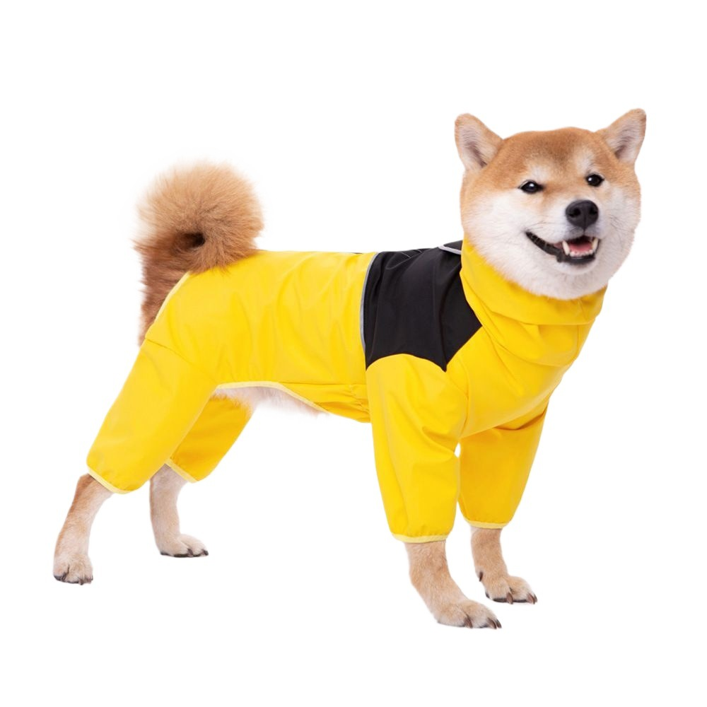 Waterproof and windproof rain jacket for medium and large dogs, Labrador, Golden Retriever, Border Collie, Shiba Inu, dog clothes