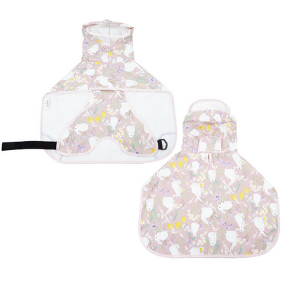 Dog raincoat, small dog pet supplies, waterproof dog clothes for Teddy and Corgi, medium size, full coverage belly band