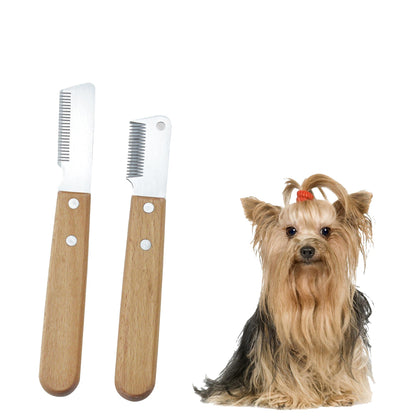 Pet grooming tools, pet supplies, furminator, pet comb, West Highland terrier, Schnauzer, hair removal tool