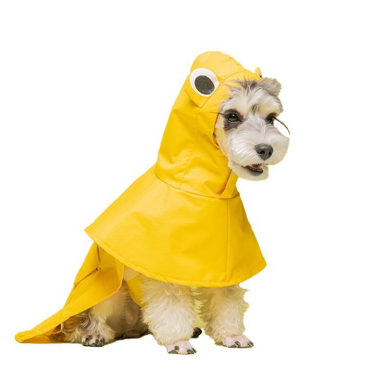Dog raincoat, small dog pet supplies, Teddy bear special waterproof dog clothes cape, cross-border e-commerce.