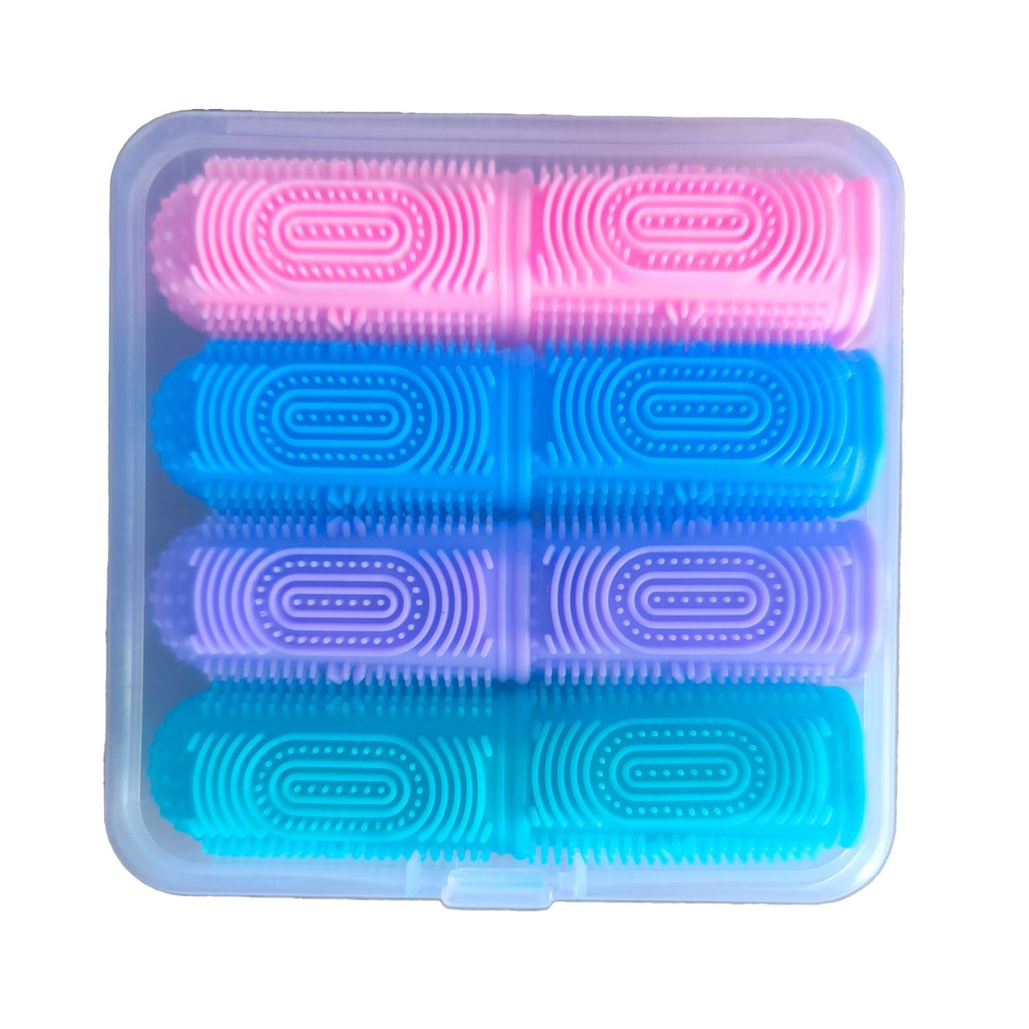 Pet Fingertip Toothbrush for Cats and Dogs - Multi-Surface Oral Cleaning Food Grade Finger Brush Pet Supplies