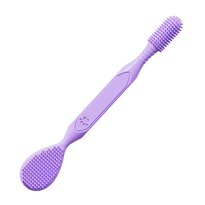 Dual-Head Pet Toothpaste Large Dog Brushing Cat Soft Brush Toothbrush Oral Care Cat Dog Toothbrush
