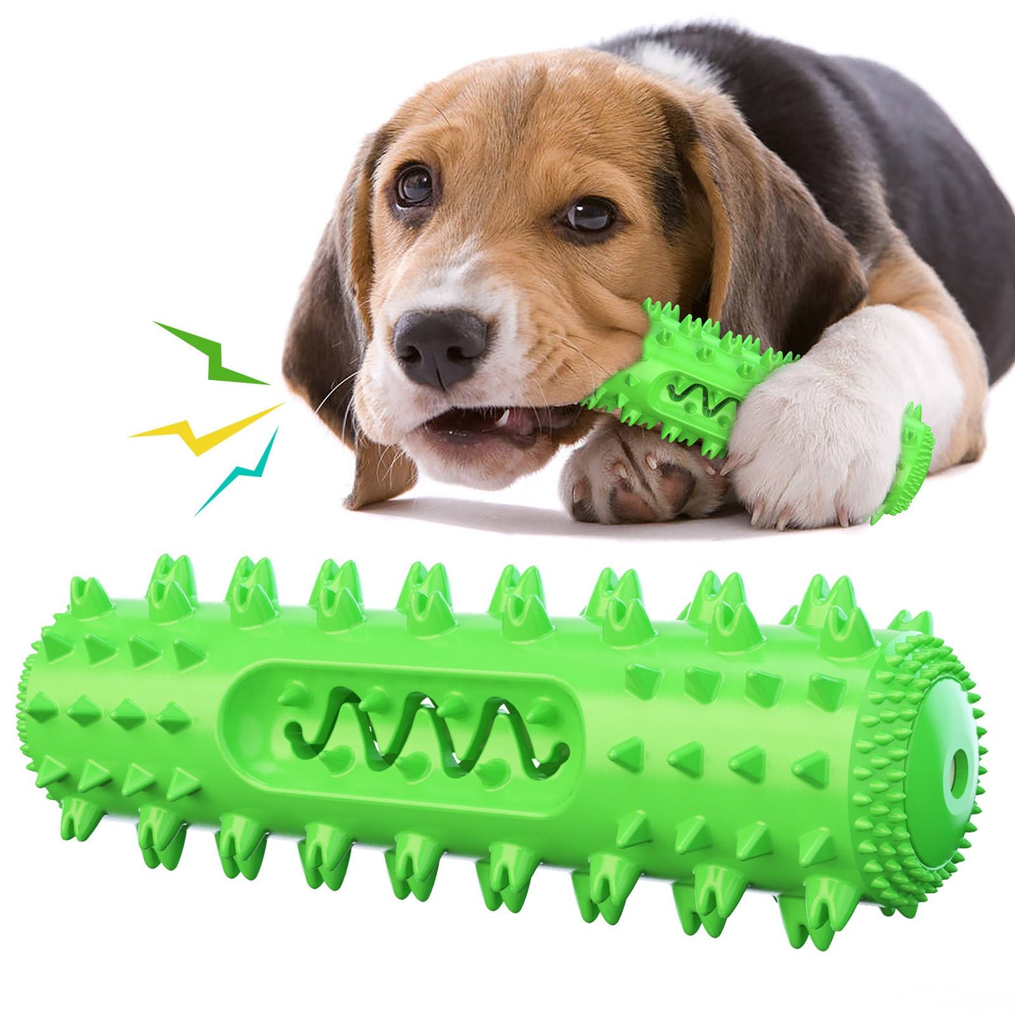 Barking Saw Tooth Chew Toy Dog Ball