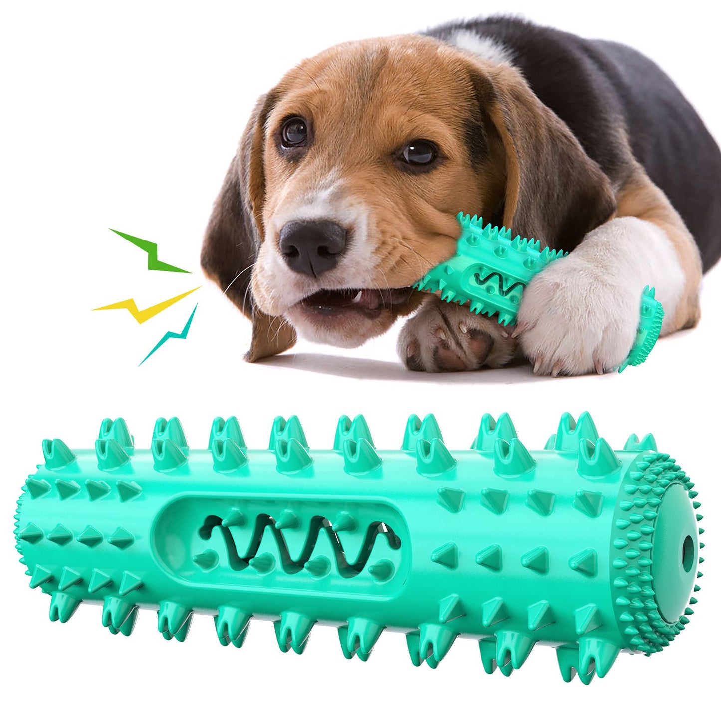 Barking Saw Tooth Chew Toy Dog Ball