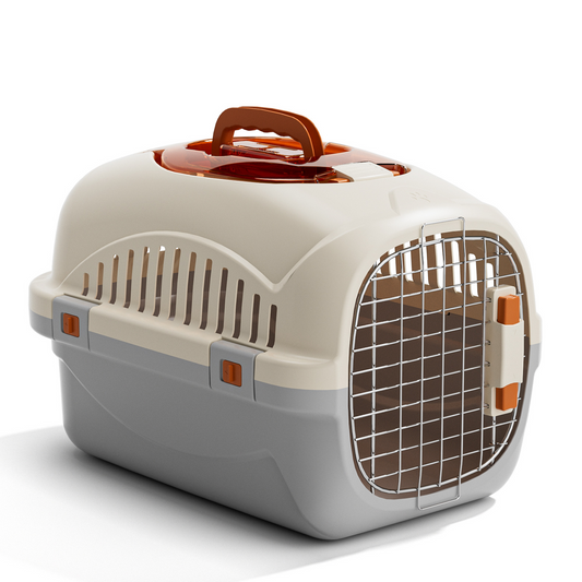 Cat carrier, airline-approved cat carrier, portable cat carrier for outings, stress-reducing cat carrier, pet dog car transport, space capsule dog cage