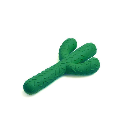 Dental Grinding Dog Toy Cactus Self-Entertainment for Dogs Rubber Large Breed Pet Supplies