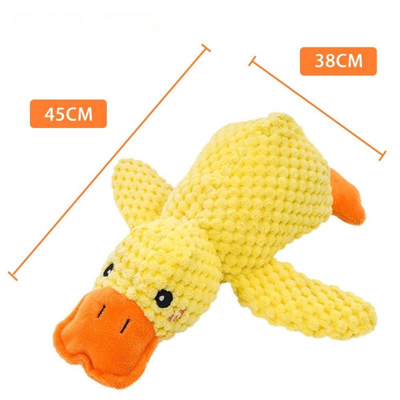 Dog Toy Entertainment Device Pet Puppy Plush Doll Large Dog Self-Amusement Sounding Chewing Tolerant Dog Supplies