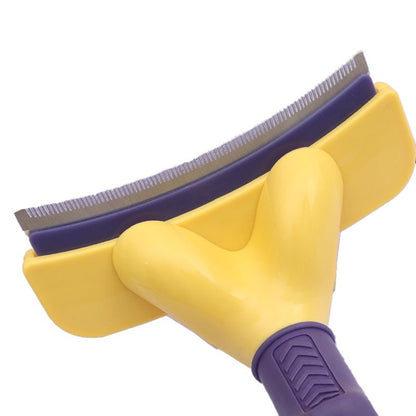 Pet comb, cat comb, dog comb, thinning and removing loose hair for pets, pet grooming knife, de-hairing comb, dog comb, cat hair comb