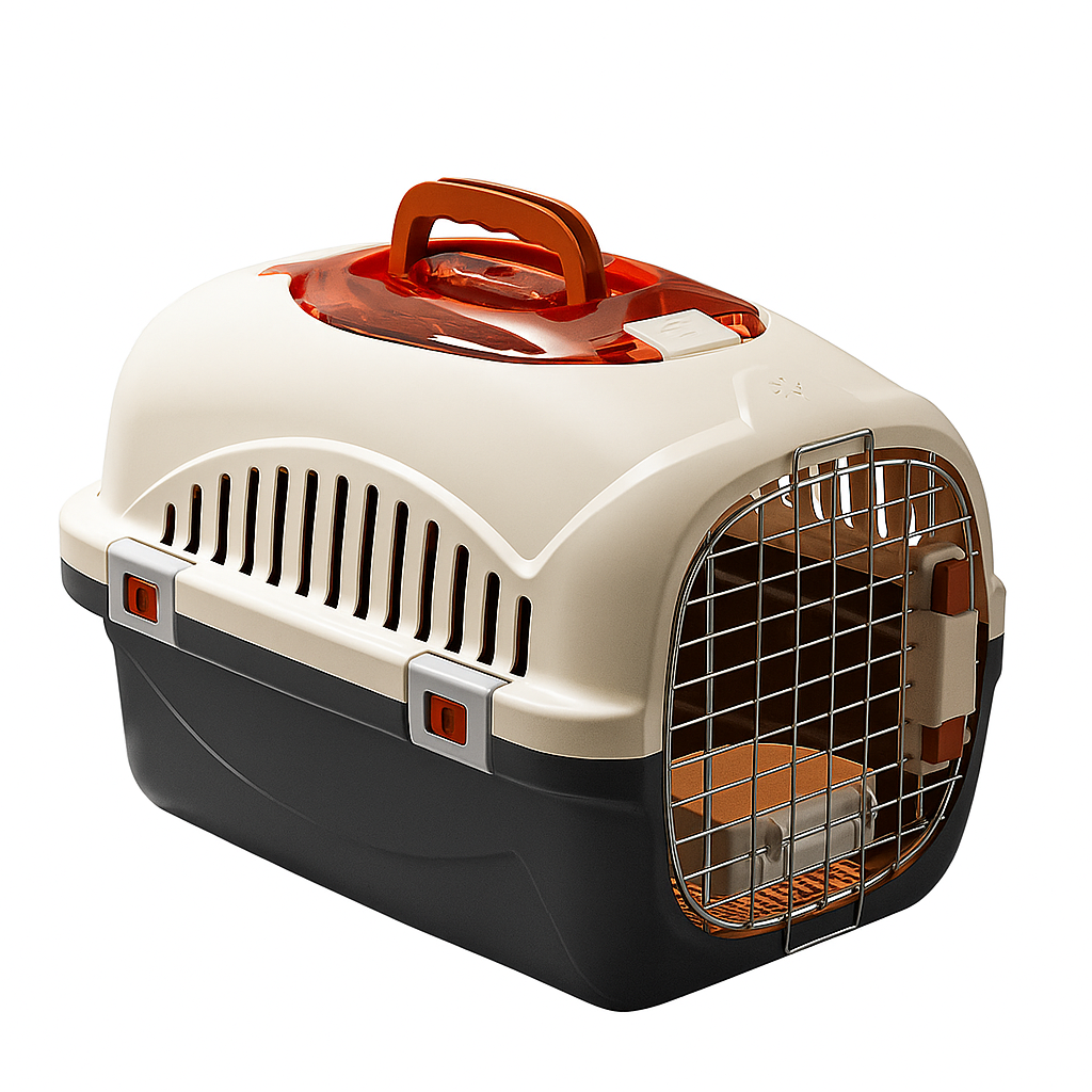 Cat carrier, airline-approved cat carrier, portable cat carrier for outings, stress-reducing cat carrier, pet dog car transport, space capsule dog cage