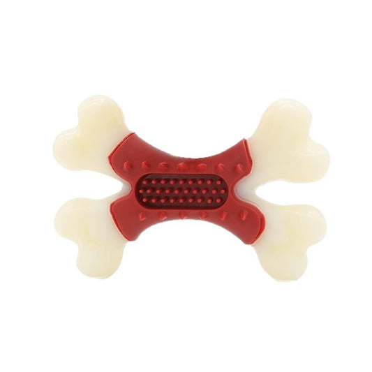 Dog Self-Entertainment Toy Dental Bone Durable and Not Easily Chewed for Training Dogs to Bite and Grind Their Teeth