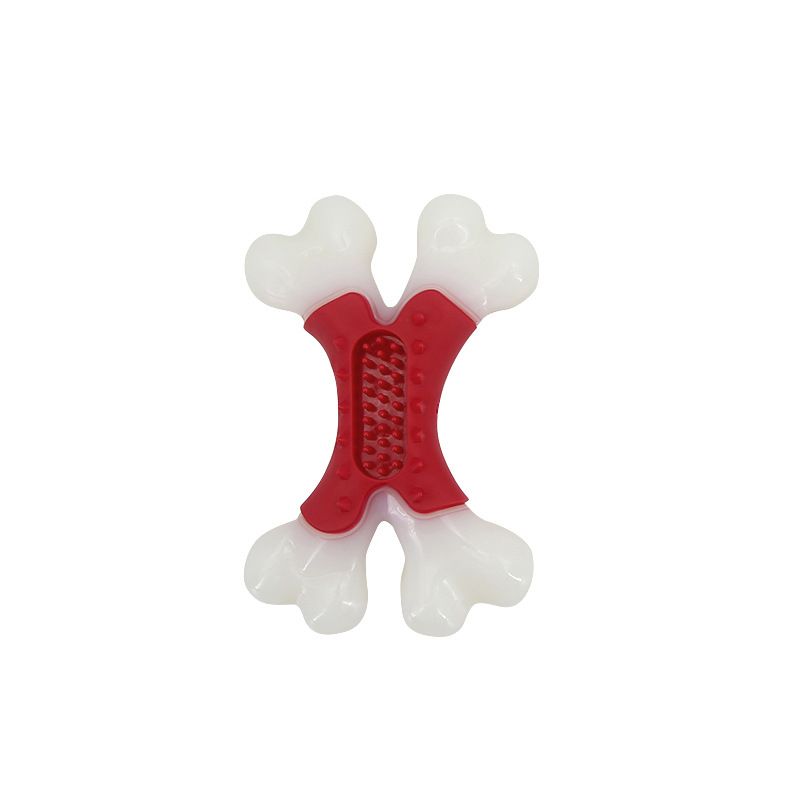 Dog Self-Entertainment Toy Dental Bone Durable and Not Easily Chewed for Training Dogs to Bite and Grind Their Teeth