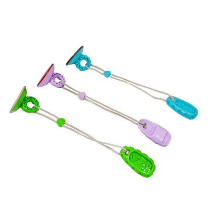 Pet suction cup slippers toy, durable chew, tiring to pull rope, wear-resistant puppy toy, pet supplies