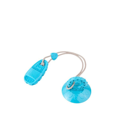 Pet suction cup slippers toy, durable chew, tiring to pull rope, wear-resistant puppy toy, pet supplies