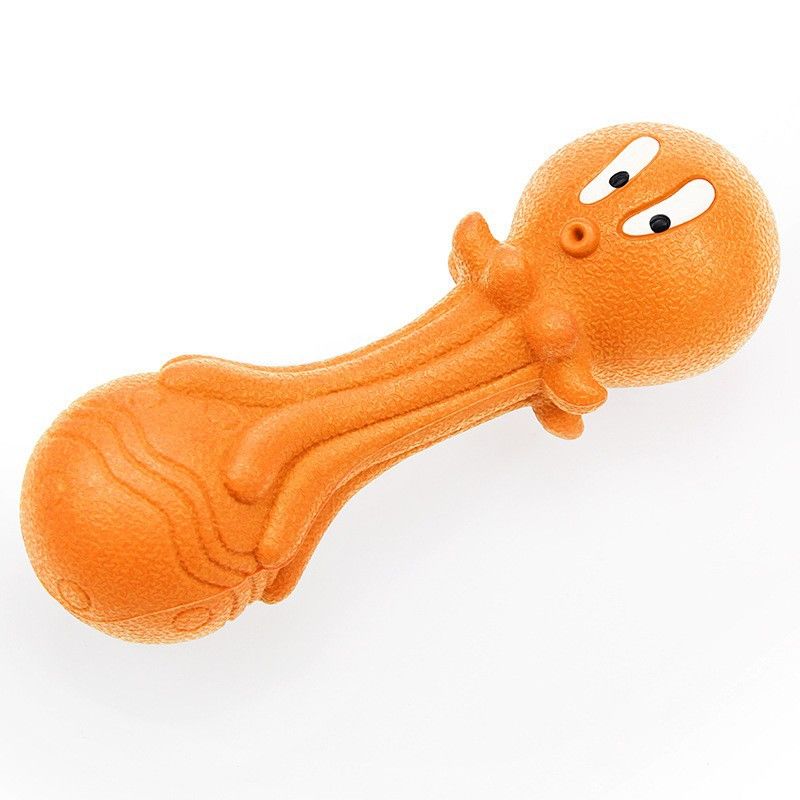 Pet Toy Resistant to Chewing and Teeth Grinding for Medium to Large Dogs: Octopus Bones, Rubber Dog Toys
