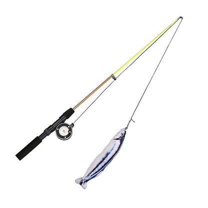 Pet Supplies Cat Toy Sticks Fishing Rod Feather Replacement Heads Cat Mint Fishing Rod Cat Toys