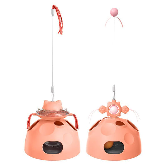 New pet product hot sellers: Cat Digging Ball Spinning Food Leak Toy Cat Toy