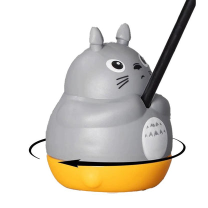 Cat Toy - 360-Degree Rotating Chinchilla Cat Whistle with Steel Fish Head and Bell for Entertaining and Self-Amusement