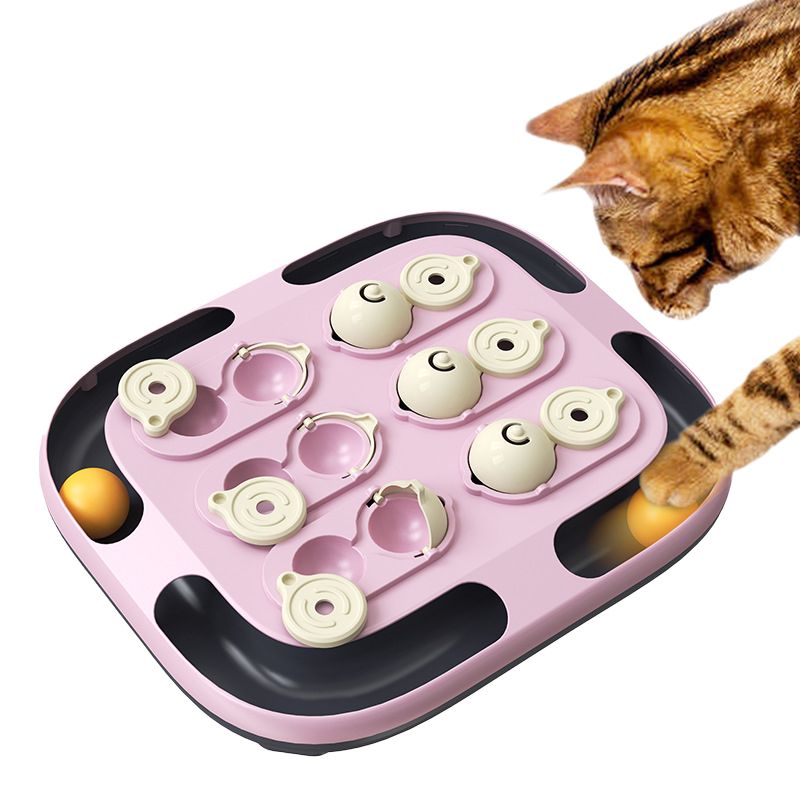 Pet Supplies Cat Digging Track Ball Slow Food Treasure Hunt Puzzle Cat Toy