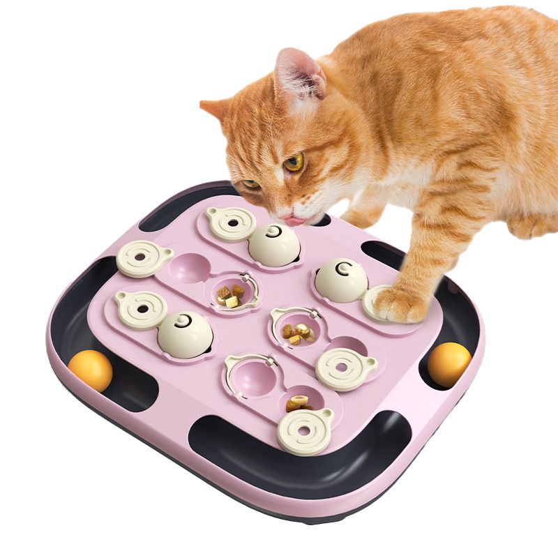 Pet Supplies Cat Digging Track Ball Slow Food Treasure Hunt Puzzle Cat Toy