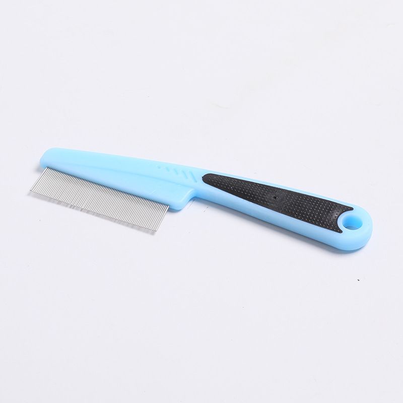 Pet comb, dog flea comb, cat flea comb, plastic dense-tooth comb, steel needle comb, fur removal comb