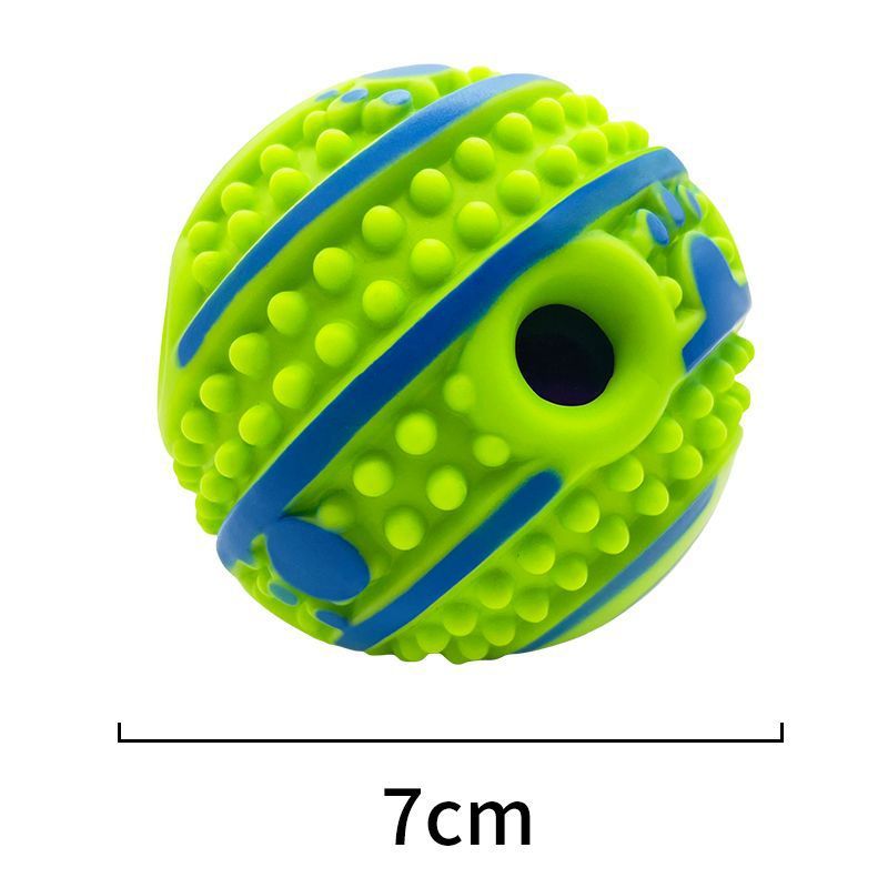 Teething Dog Toy Ball Rolling Self-entertainment Soundproof Durable Not Cracking Bored Golden Retriever Fighting Yorkshire Terrier