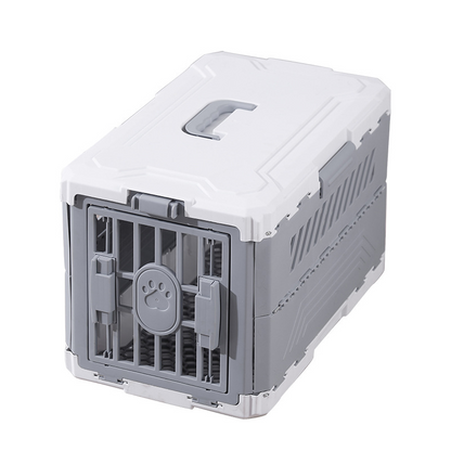 Foldable portable cat carrier, dog cage, cat cage, pet cage, travel case, transport case, car carrier